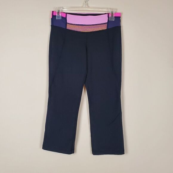 Lululemon Gather & Crow Croppes Yoga Pants Size 4 - Picture 1 of 9